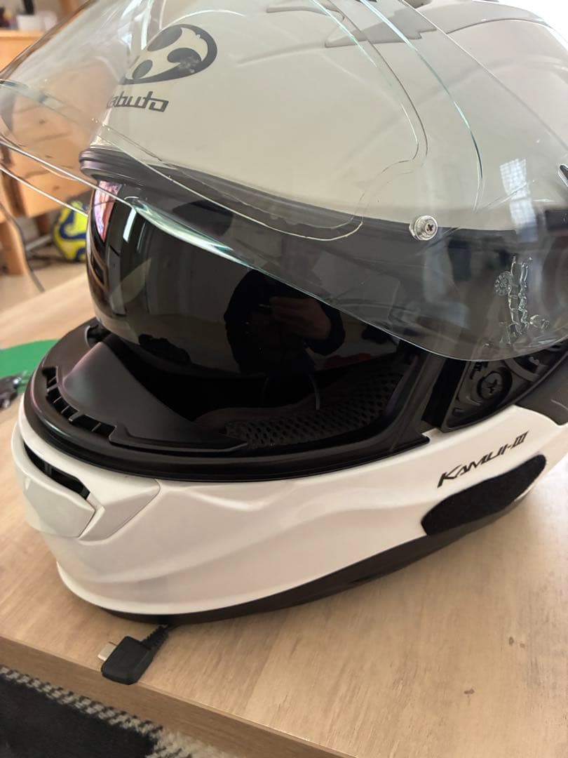 Kabuto KAMUI III フルフェイスヘルメット早い物勝ちインカムおまけ