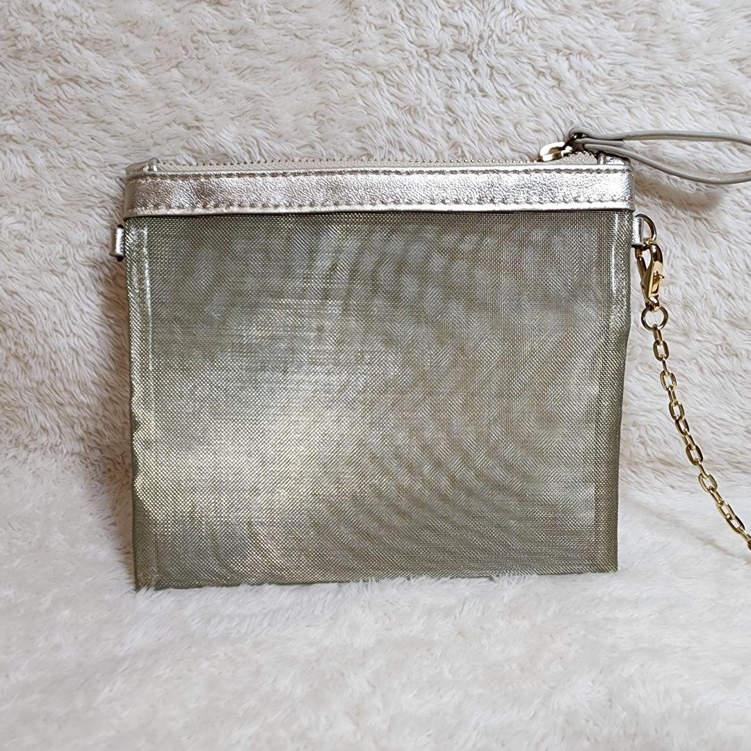 アンテプリマ ゴールド ワイヤーバッグ インナーポーチ ラインストーン 付属品有