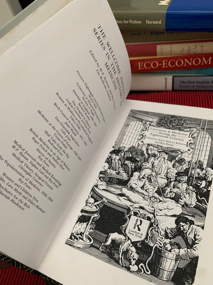 洋書 Literature and Medicine during the 18th