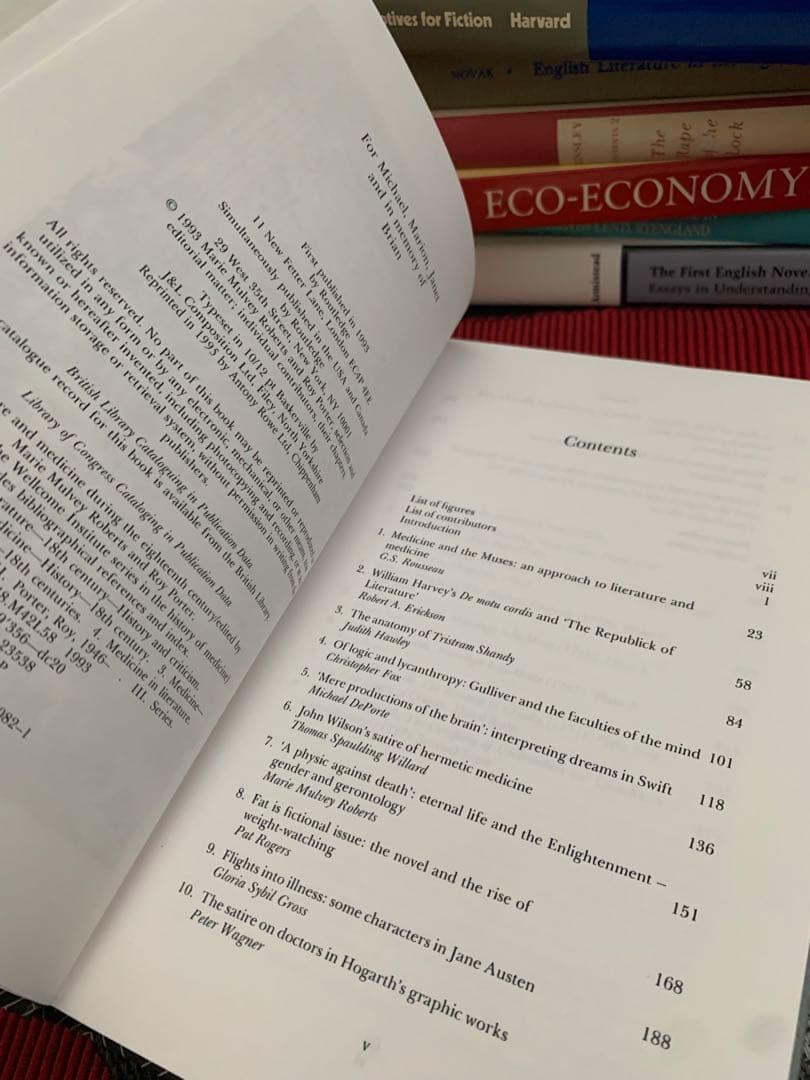 洋書 Literature and Medicine during the 18th