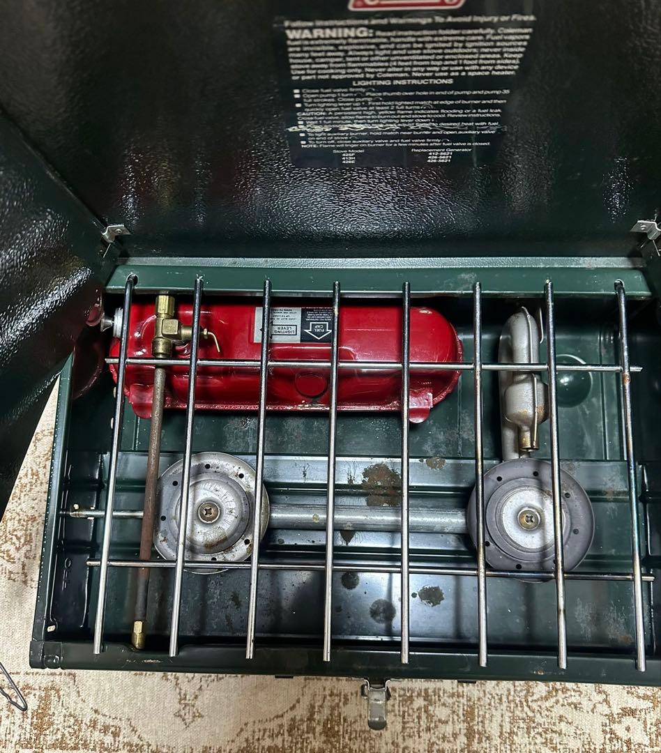Coleman Model 425F ツーバーナーコンロ