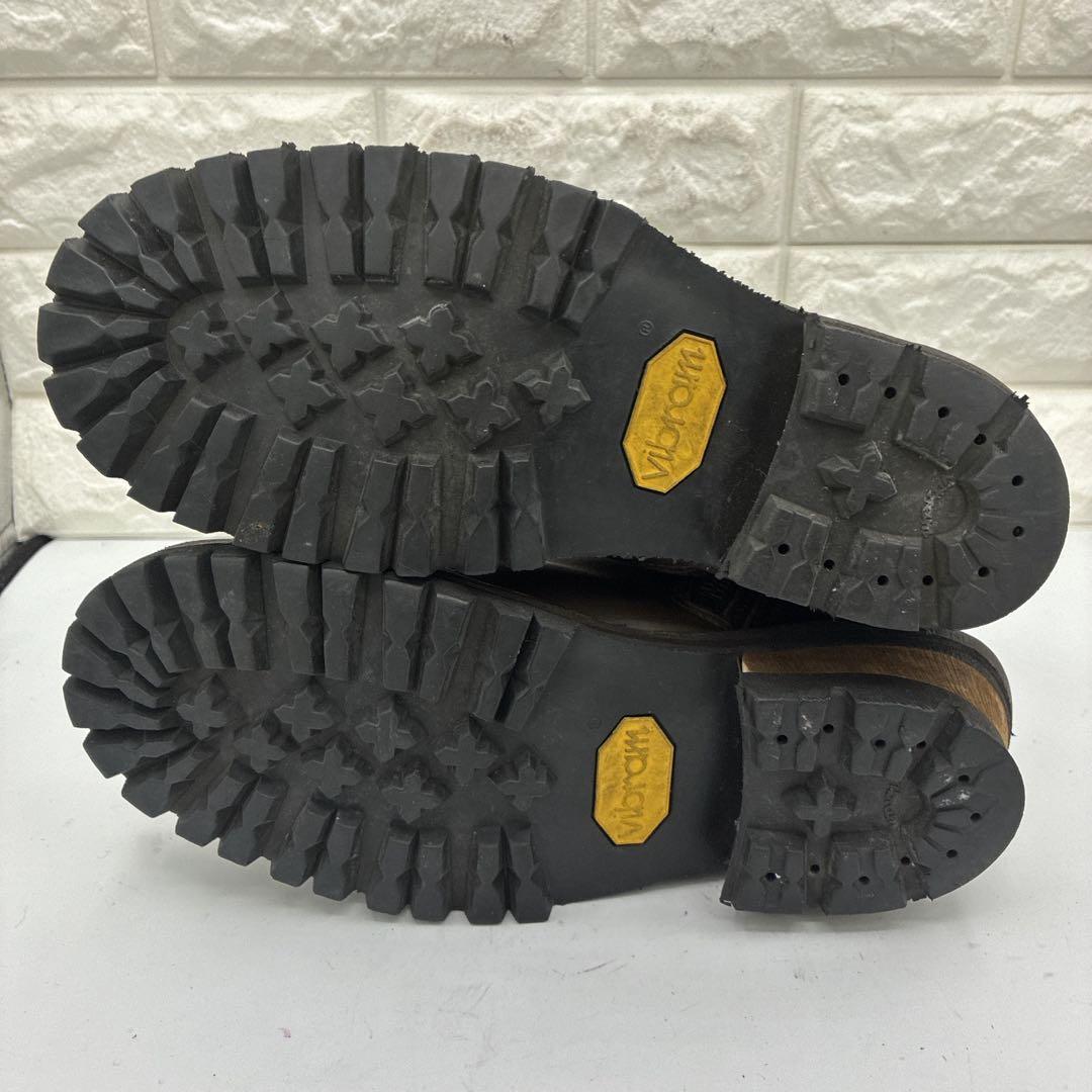 【良品】スローウェアライオン エンジニアブーツOB-8595H ブラウン 7E