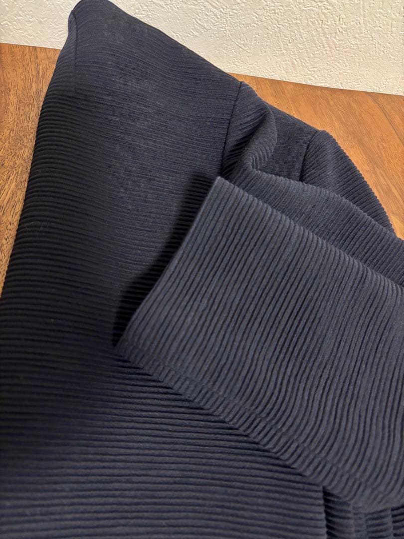 超美品☆大特価☆1点限定【Leilian】濃紺の大きなボタンが素敵なコート 9号