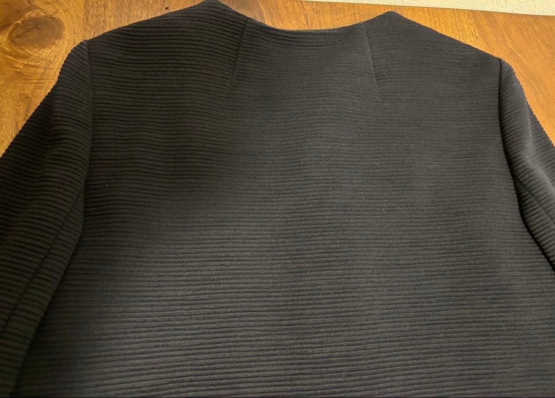 超美品☆大特価☆1点限定【Leilian】濃紺の大きなボタンが素敵なコート 9号