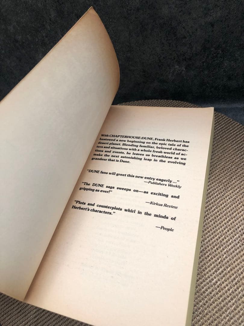 洋書 CHAPTERHOUSE: DUNE FRANK HERBERT