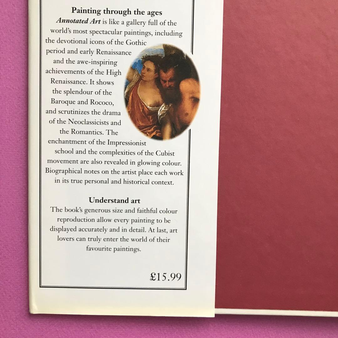 洋書 ANNOTATED ART by ROBERT CUMMING