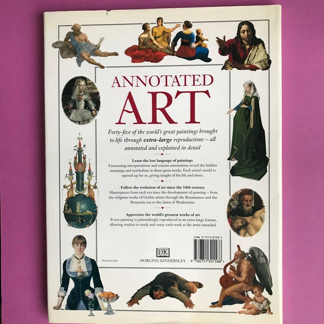 洋書 ANNOTATED ART by ROBERT CUMMING