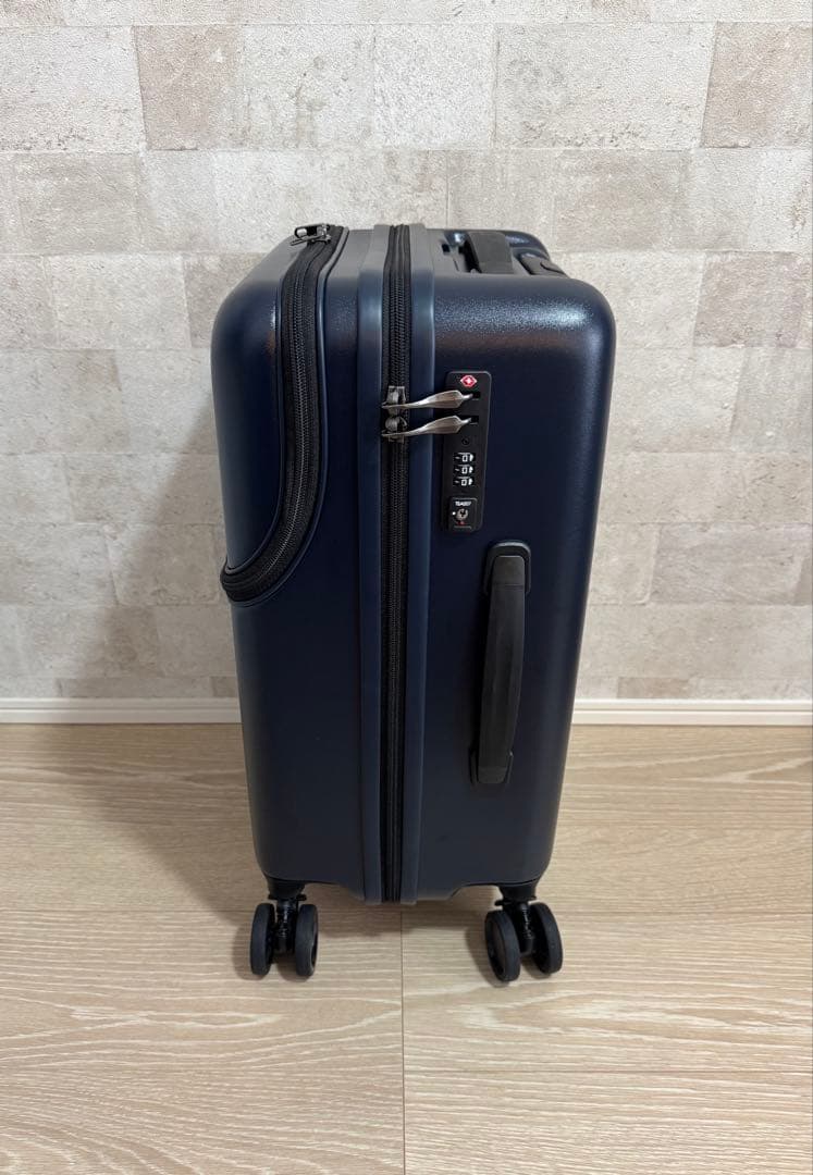 TRAVEL EARTH スーツケース　Sサイズ　37L ネイビー　紺色