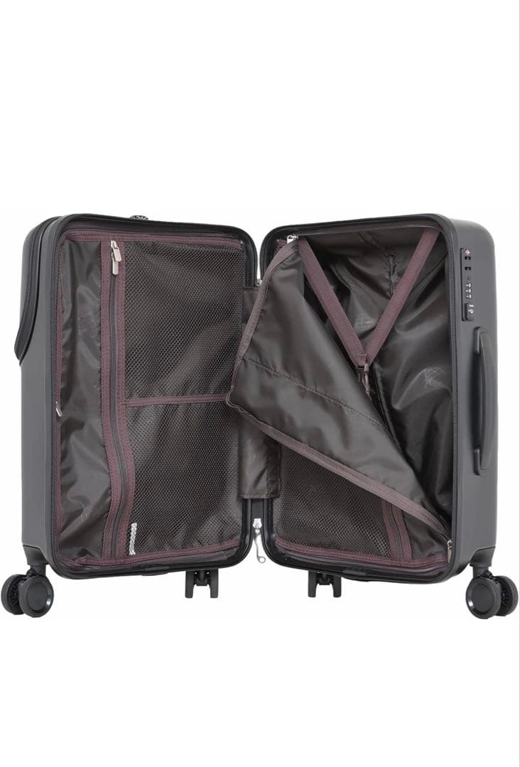 TRAVEL EARTH スーツケース　Sサイズ　37L ネイビー　紺色