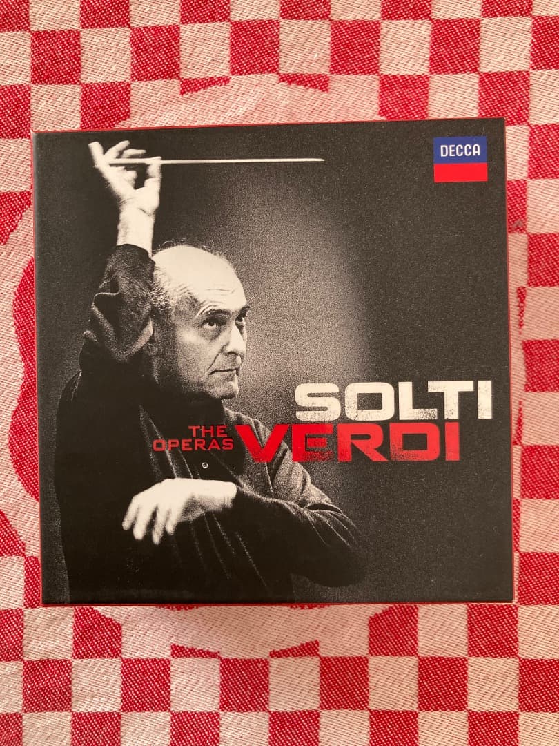 ショルティ ヴェルディBOX 美品 Solti Verdi