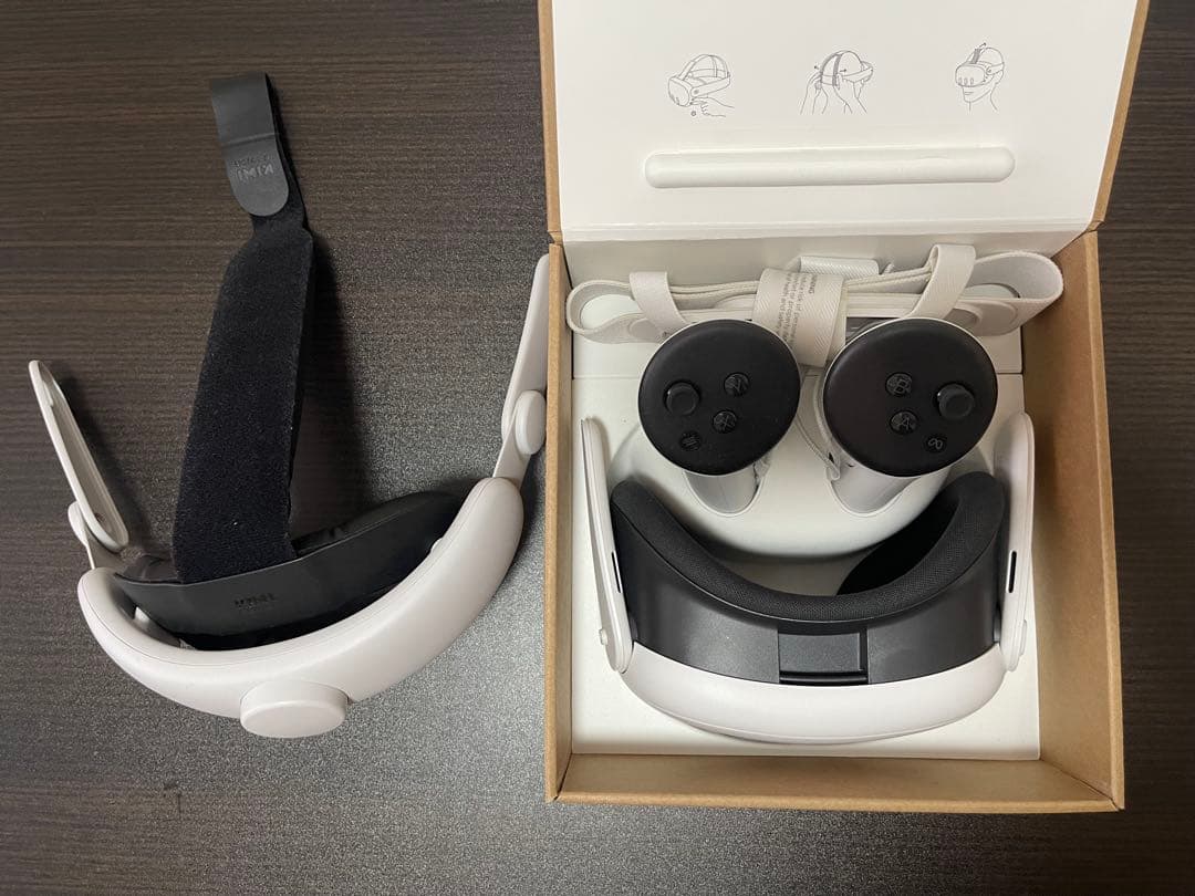  Quest 3 128GB KIWIヘッドストラップ付き