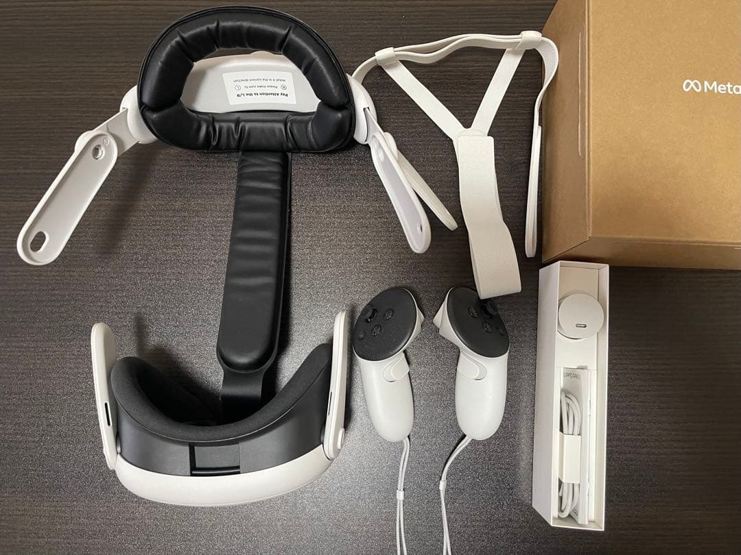  Quest 3 128GB KIWIヘッドストラップ付き