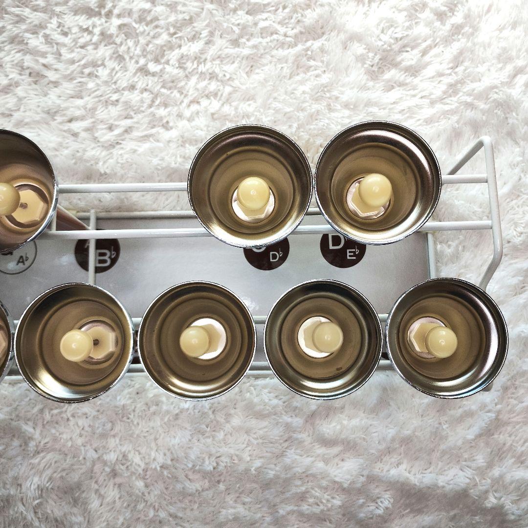 ミュージックベル✨️ 内田洋行 20音 スタンド UCHIDA ハンドベル