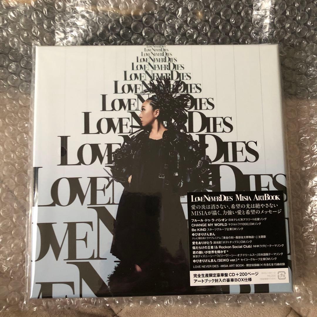 MISIA LOVE NEVER DIES アートブック付き