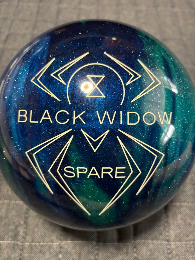 HAMMER ブラックウィドースペア 15ポンド プラグ済み ボウリングボール