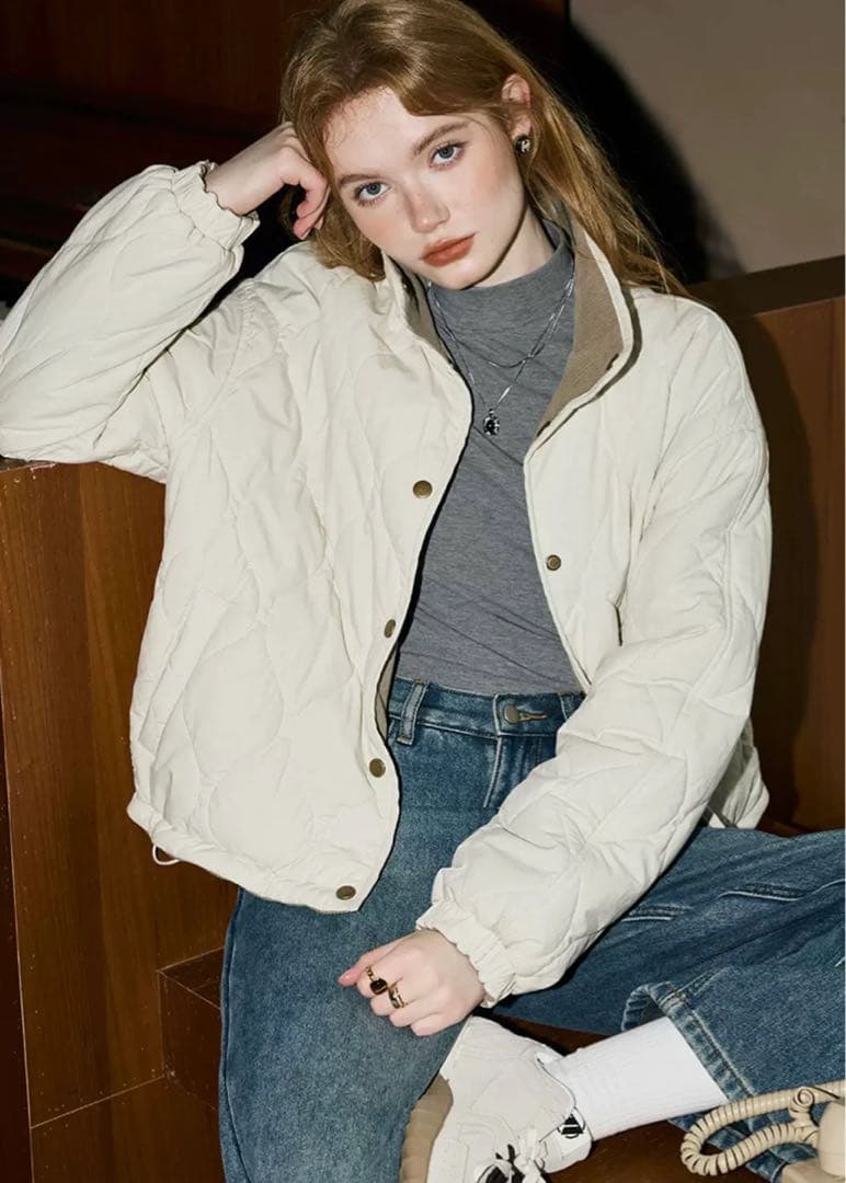 ivy golf キルティングエマリバーシブルジャケット