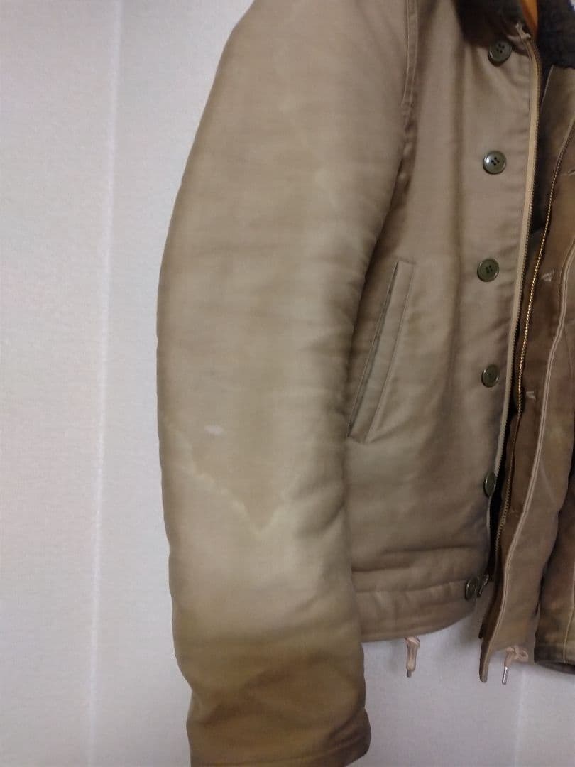 MARKAWARE N1デッキジャケット　カーキ　サイズ1