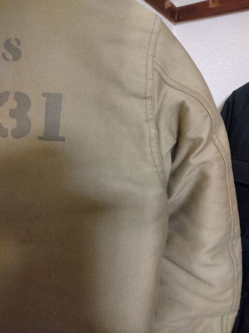 MARKAWARE N1デッキジャケット　カーキ　サイズ1