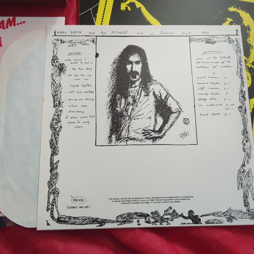 y*y様 希少　FRANK ZAPPA BEAT THE BOOTS! 限定LP