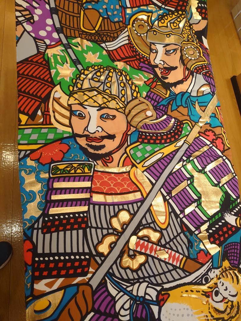 ●とさみ確認中●大特価　新品●　五月人形　高級のぼり旗　武者絵（加藤清正）