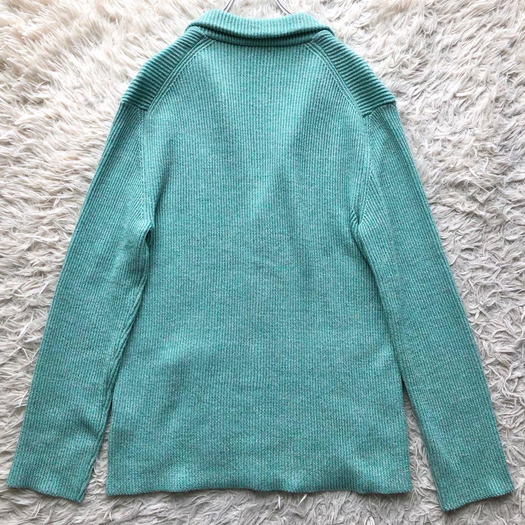 【現行未使用級 リネンコットン】イザイア　ニットテーラードジャケット　イタリア製