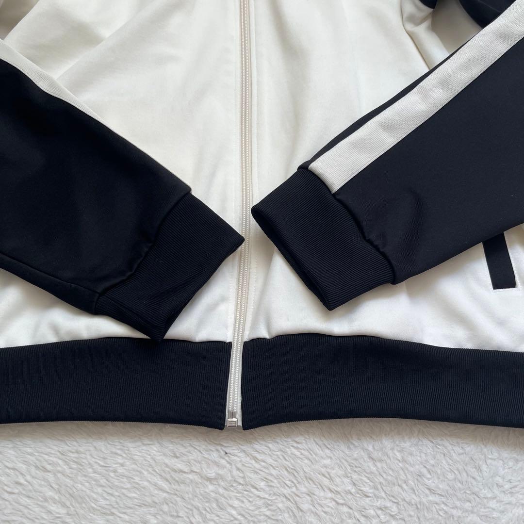 希少フレッドペリー ジップアップ　トラックジャケット ホワイト/ブラック