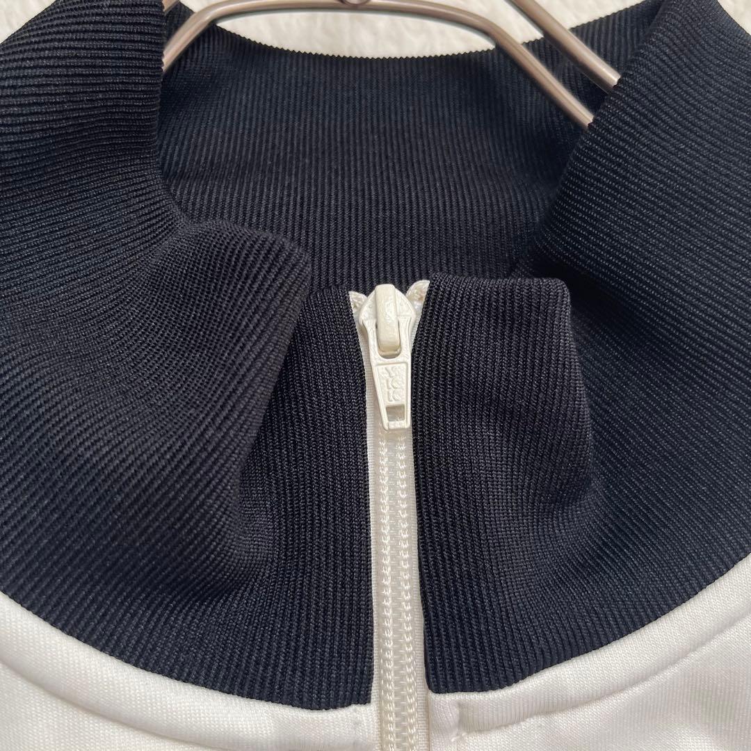 希少フレッドペリー ジップアップ　トラックジャケット ホワイト/ブラック