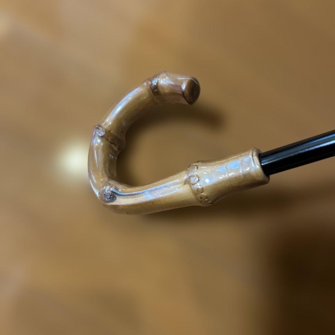 芦屋ロサブラン　日傘　２段折　ミドル　コンビ　曲がり手元　大きめ　簡単開閉