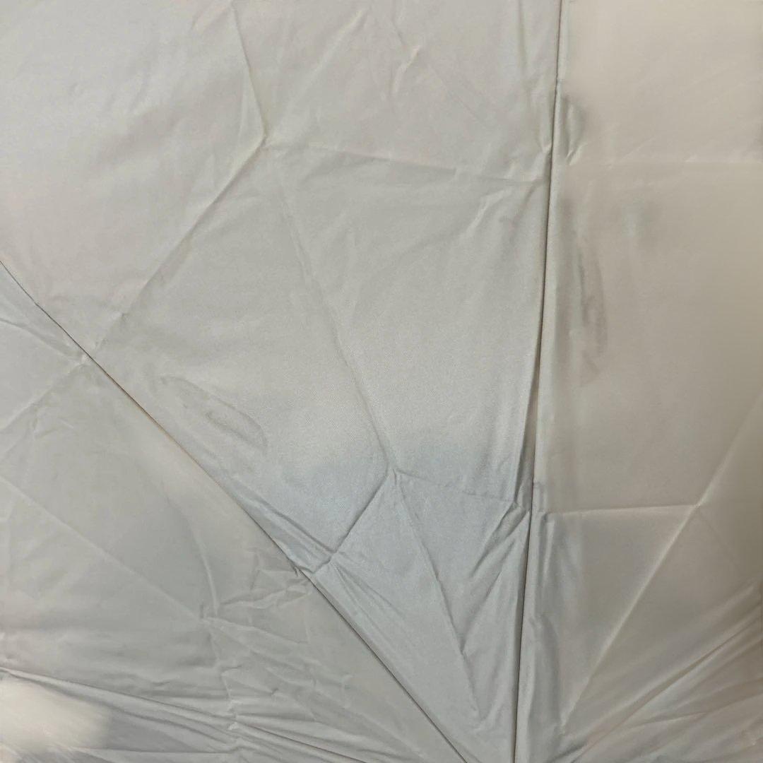 芦屋ロサブラン　日傘　２段折　ミドル　コンビ　曲がり手元　大きめ　簡単開閉