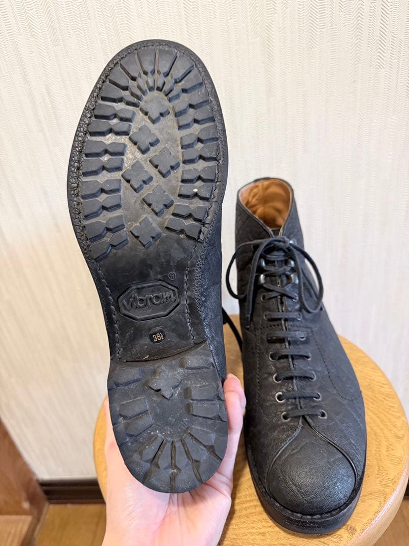 F.LLI Giacometti エレファント モンキーブーツ　 ジャコメッティ