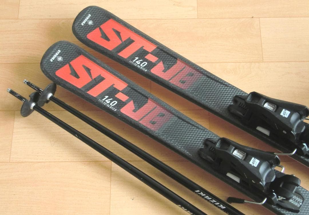 ■■11月限定■送料無料■STREULEジュニア用スキーセット140/24.5■