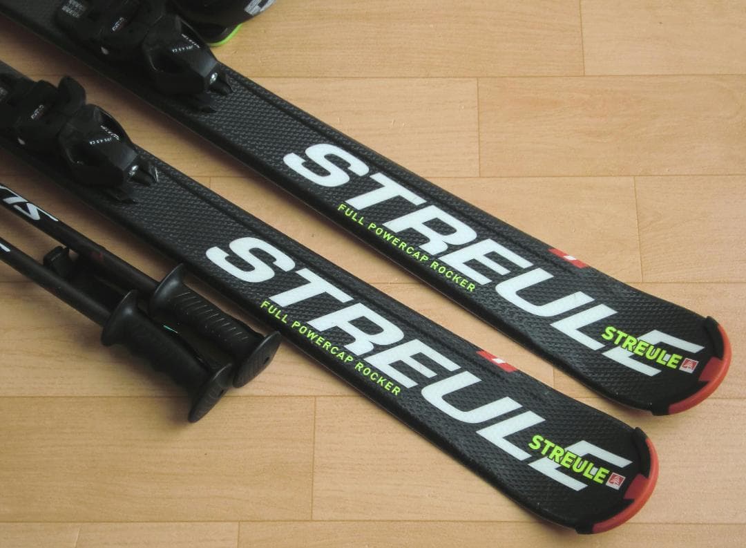 ■■11月限定■送料無料■STREULEジュニア用スキーセット140/24.5■