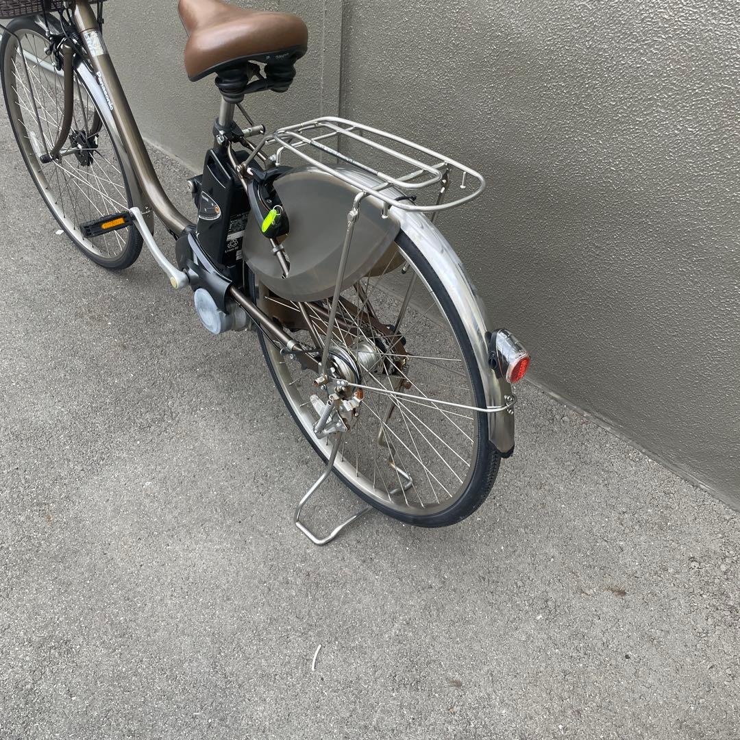 パナソニック電動アシスト自転車26インチ8.9Ah ブラウン