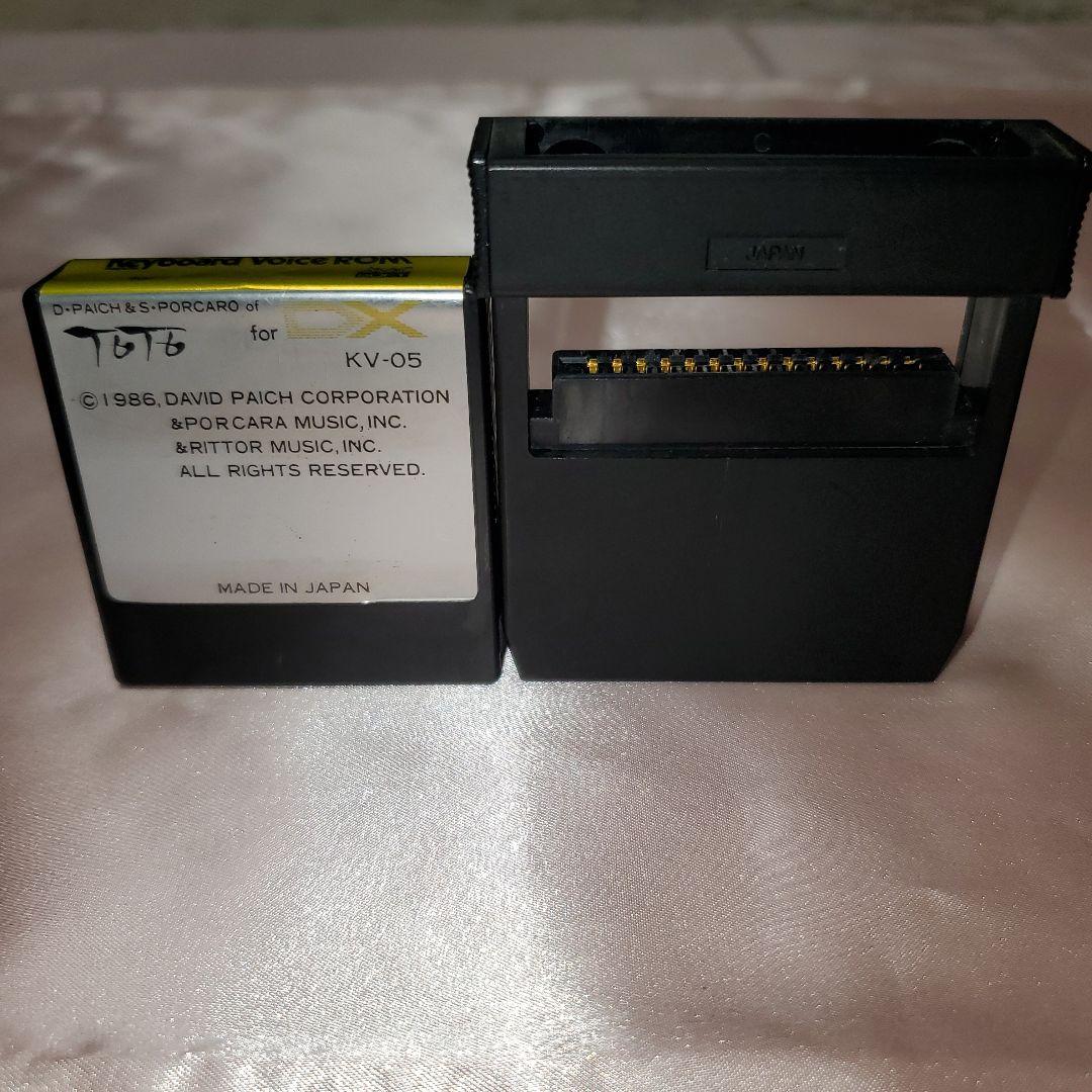 YAMAHA Voice ROM for DX7 TOTO アダプター付