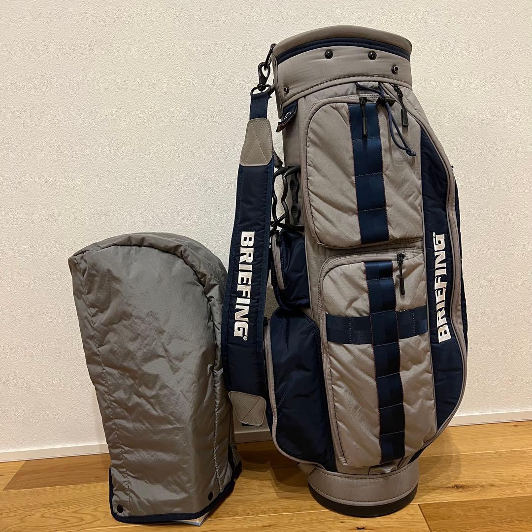 BRIEFING ブリーフィング キャディバッグ CR-6 コンビ ネイビー