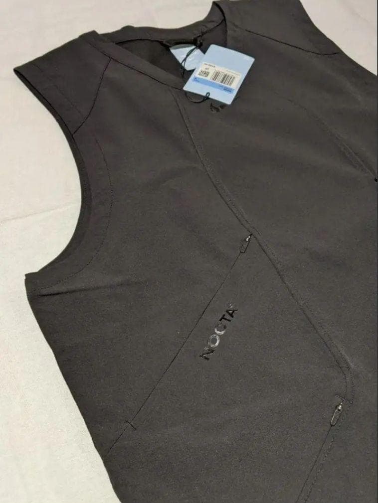 値下げ【希少・新品】ナイキゴルフベストNIKExDrake NOCTA黒 S