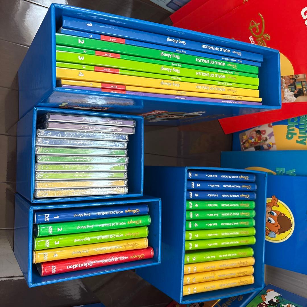 Disney World of English DVDセット