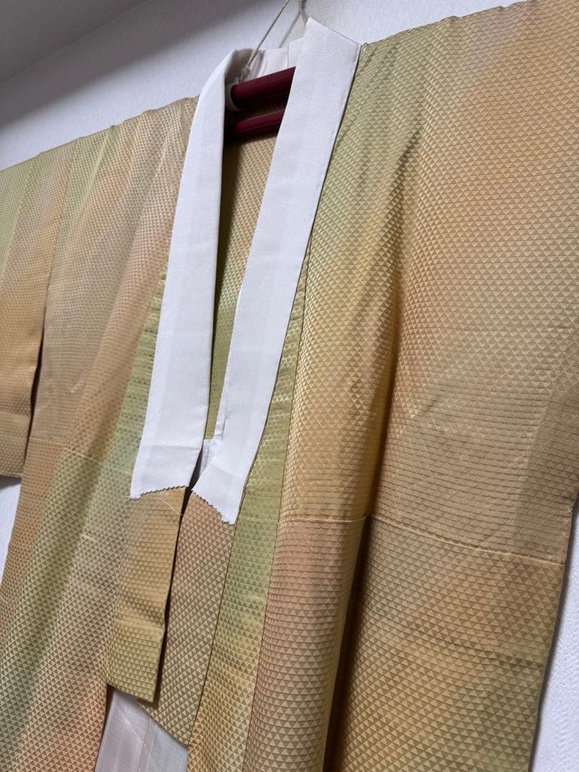 【新品】花街ご用達「京ごふく みのや」誂え長襦袢「鱗文様紋意匠」