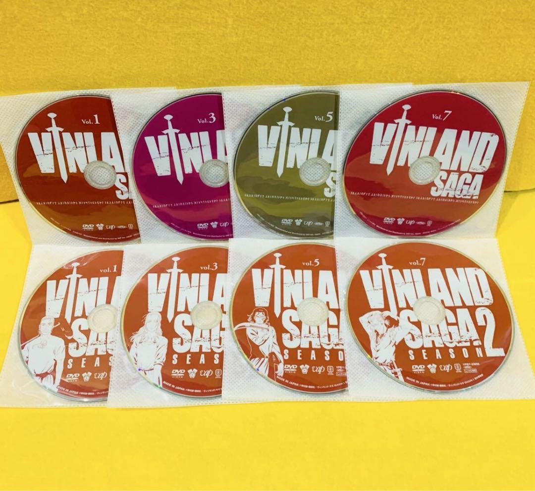 VINLAND SAGA ヴィンランド・サガ 1期＋2期 DVD 全16巻 全巻
