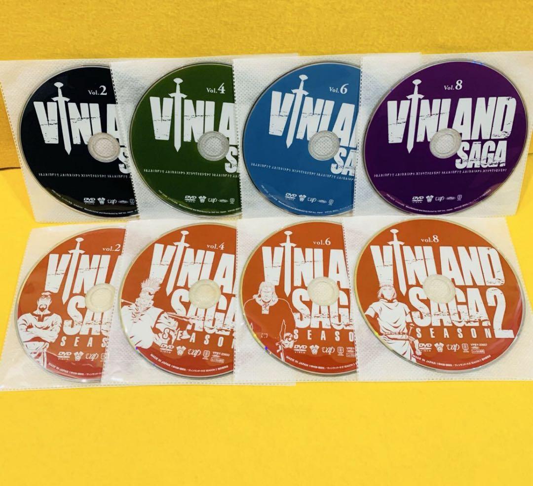 VINLAND SAGA ヴィンランド・サガ 1期＋2期 DVD 全16巻 全巻