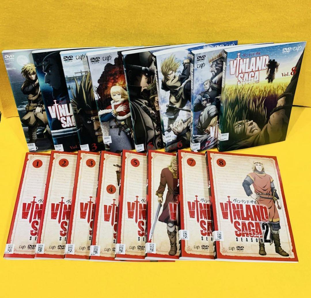 VINLAND SAGA ヴィンランド・サガ 1期＋2期 DVD 全16巻 全巻