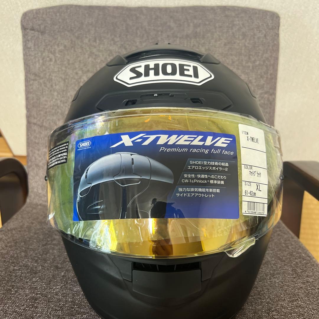 SHOEI X-TWELVE ミラーシールドオマケ付き