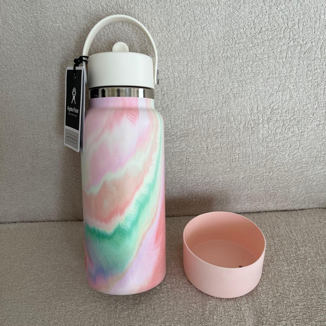 【ラスト1個】Hydro Flask シュガークラッシュ限定版水筒 + ブーツ
