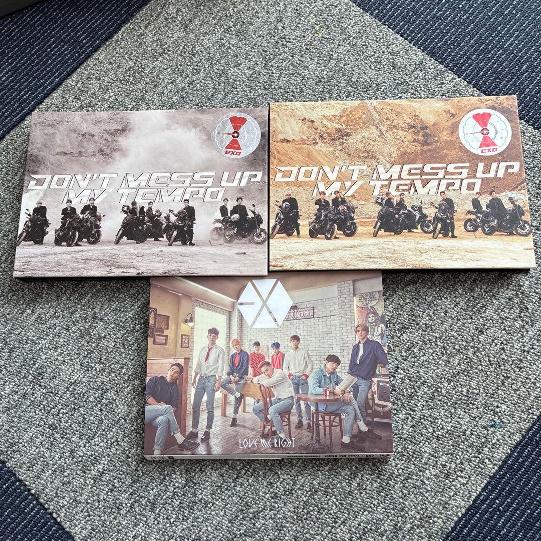 EXO アルバムセット Don't Mess Up My Tempo他まとめ売り