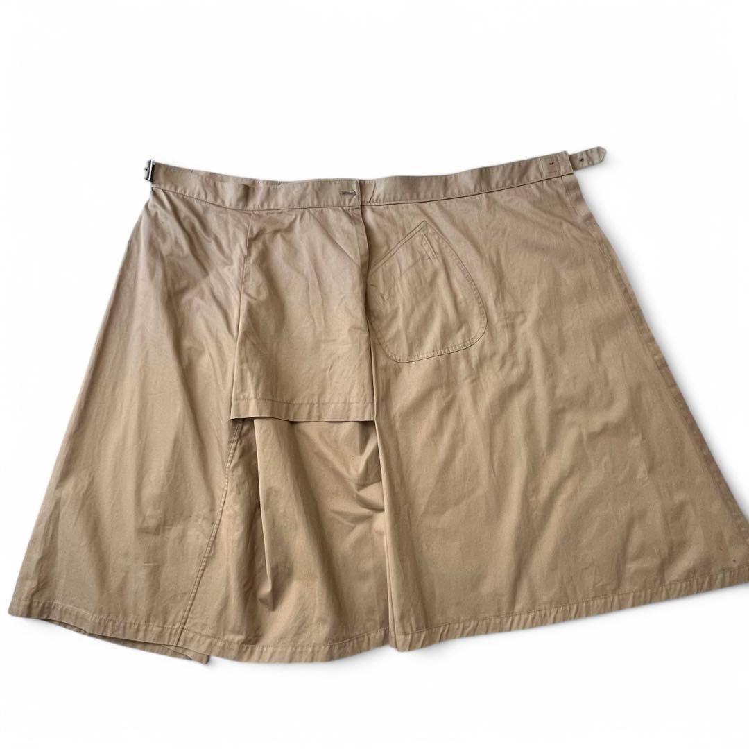 ジュンヤワタナベ チノ キュロット巻きスカート S ベージュ AD2016