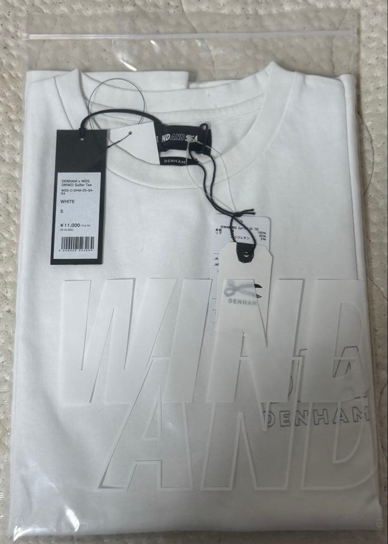【新品未使用】DENHAM x WDS Sulfer Tee WHITE S