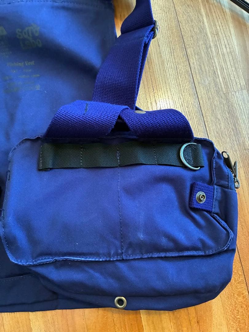 SotoLaboFishingvest Navy ソトラボ