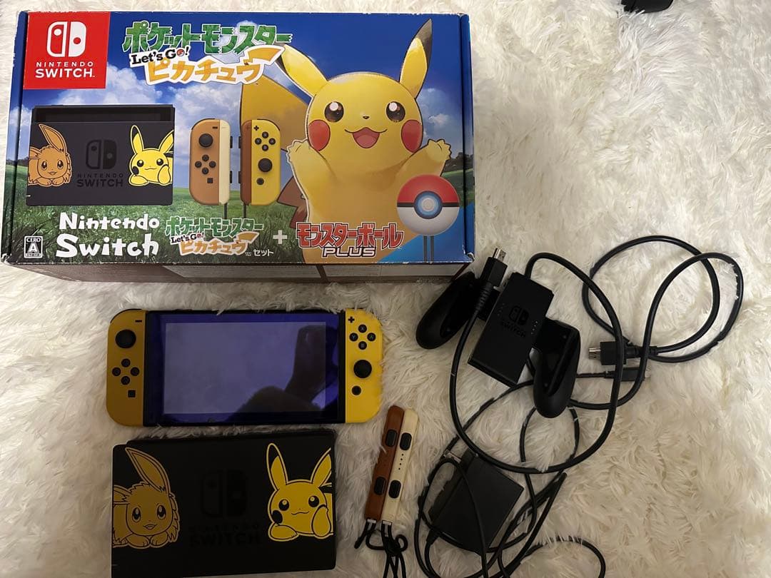 Switch スイッチ 限定版 ピカチュウ イーブイ ポケモン