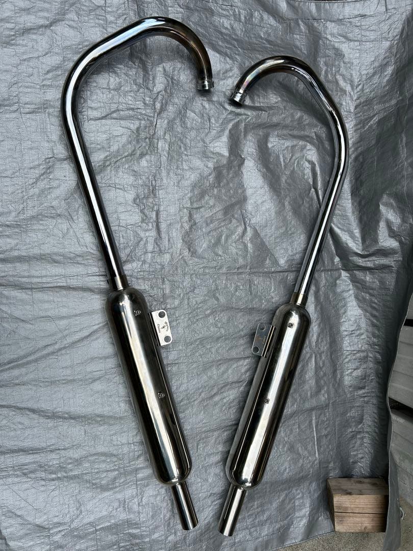 カワサキW800用ワイバーンクラシックマフラー