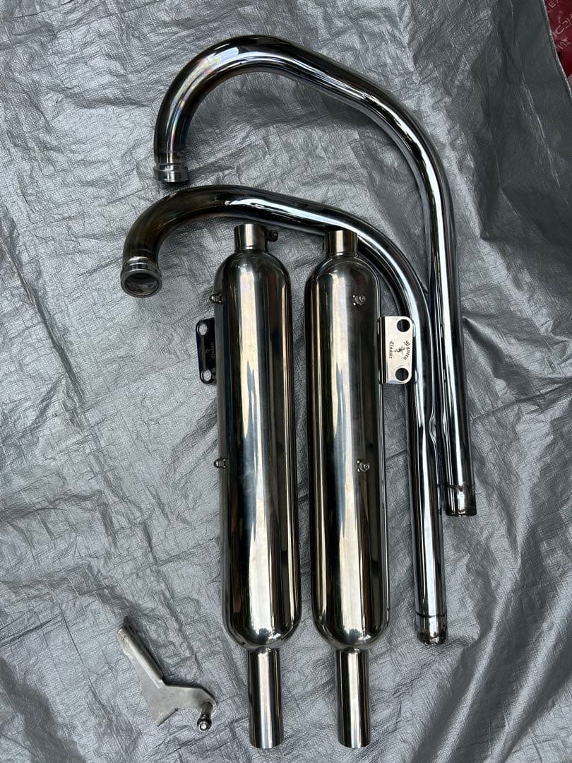 カワサキW800用ワイバーンクラシックマフラー